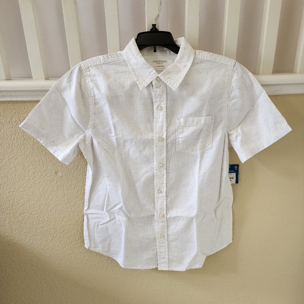 Arizona Jean Co Boy's Bottom Down Shirt